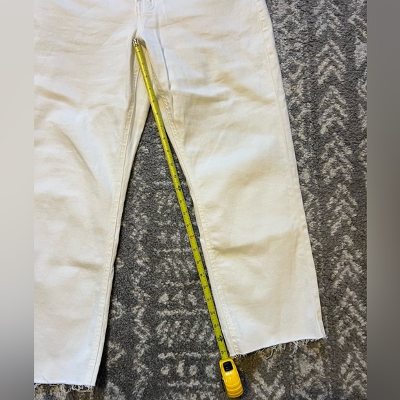 Unisex white jeans no brand tag size 32x32 there is some stretch in these jeans - Picture 5 of 6